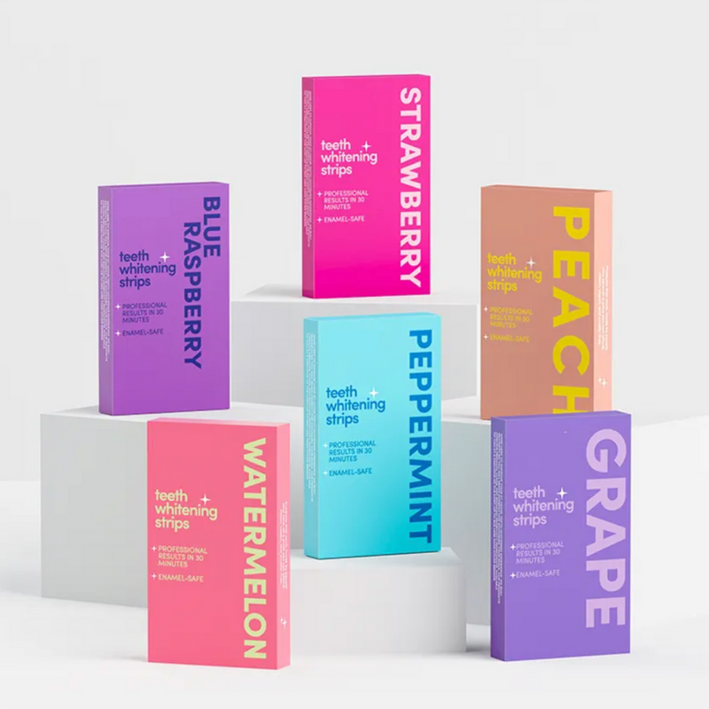 Flavoured teeth Whitening Stripes